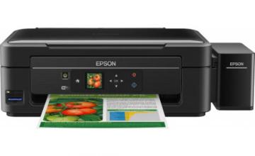 изображение МФУ Epson L456 с оригинальной СНПЧ и чернилами INKSYSTEM