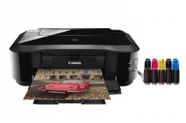 Принтер Canon PIXMA IP4940 с СНПЧ и чернилами