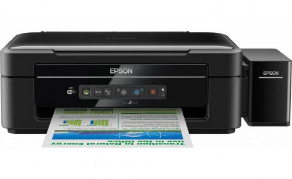 изображение МФУ Epson L366 с оригинальной СНПЧ  и чернилами INKSYSTEM - изображение 1