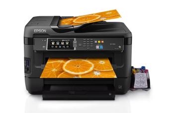 МФУ Epson Workforce WF-7620 Refurbished by Epson с СНПЧ и чернилами
