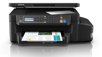 МФУ Epson L605 с оригинальной СНПЧ и чернилами