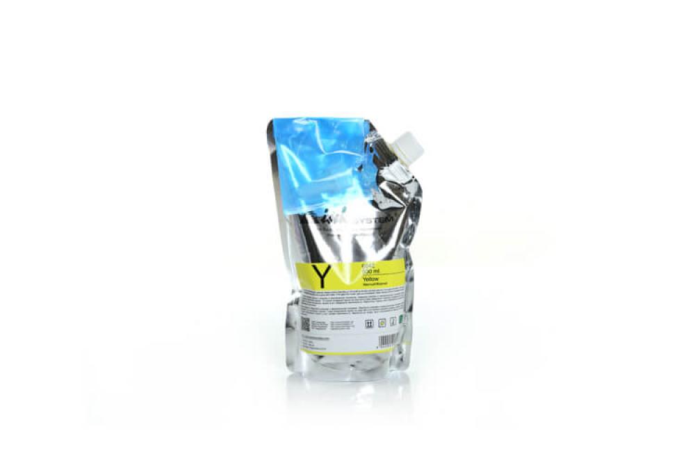 изображение Светостойкие чернила INKSYSTEM Yellow, дой-пак 500 мл - изображение 2