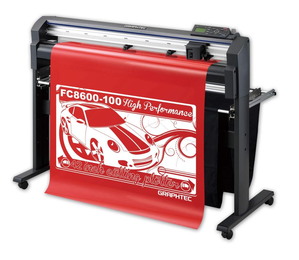 изображение Режущий плоттер Graphtec FC8600-100 со стендом и корзиной - изображение 1