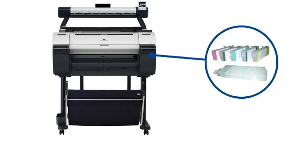 изображение Плоттер Canon imagePROGRAF IPF670 MFP L24 с ПЗК - изображение 1