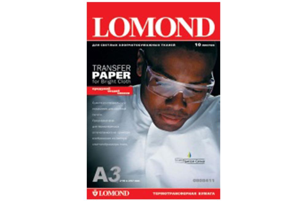 изображение Термотрансферная бумага LOMOND Transfer Paper for bright cloth A3, 140г/м2, 50 листов - изображение 2