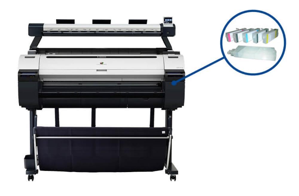 изображение Плоттер Canon imagePROGRAF IPF770 MFP L36 с ПЗК и чернилами - изображение 1