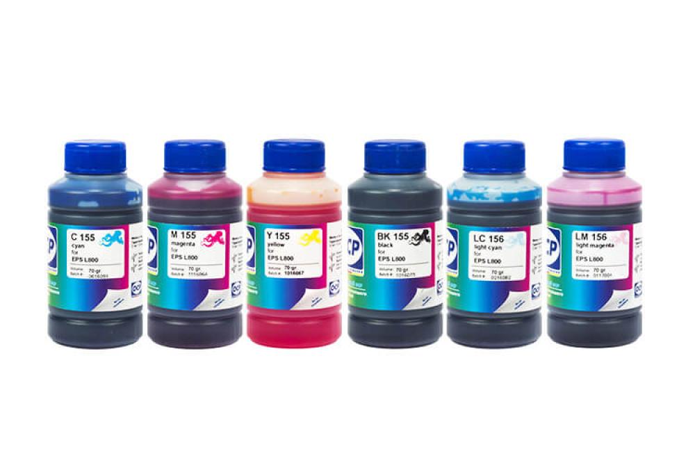 изображение Чернила OCP для Epson L800 (BK/C/M/Y155, LM/LC156) (6x70ml)