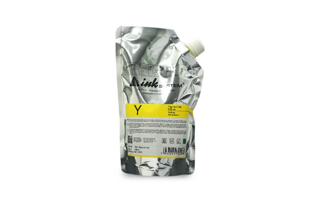 изображение Пигментные чернила INKSYSTEM Yellow 500 мл. - изображение 1
