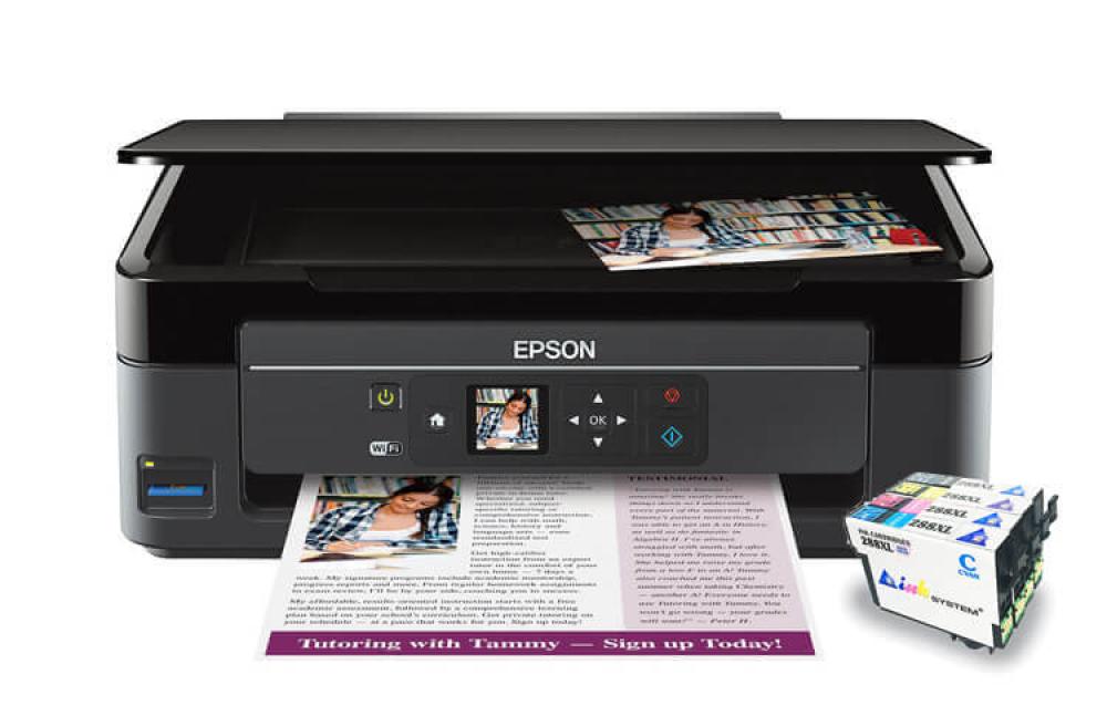 изображение МФУ Epson Expression Home XP-340 с картриджами INKSYSTEM - изображение 1