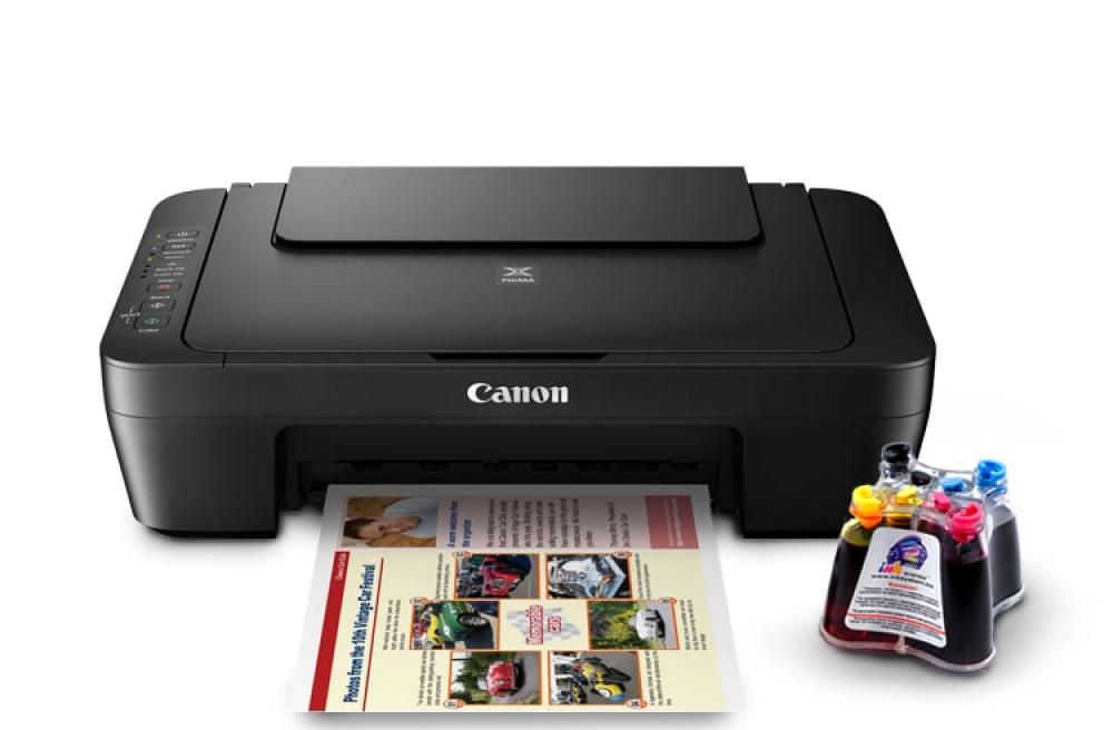 изображение МФУ Canon PIXMA MG3050 с СНПЧ и чернилами - изображение 1