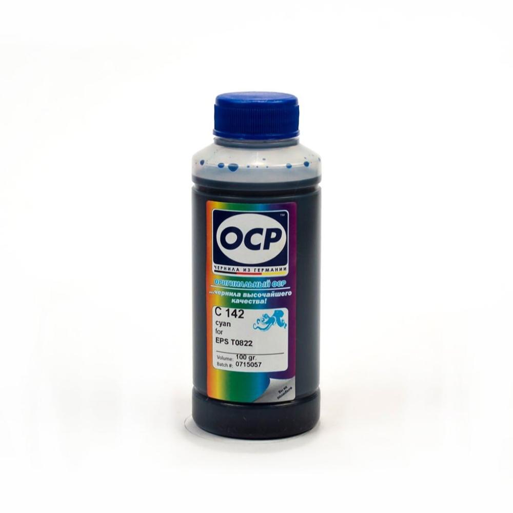 изображение Чернила OCP для Epson Expression Home (C142) Cyan 100мл - изображение 1