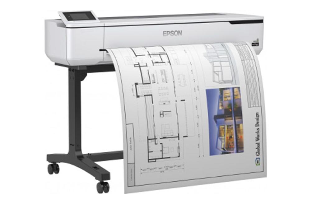 изображение Плоттер Epson SureColor SC-T5100 с ПЗК и чернилами - изображение 3