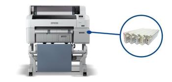 Плоттер Epson SureColor SC-T3200 PS с ПЗК и чернилами