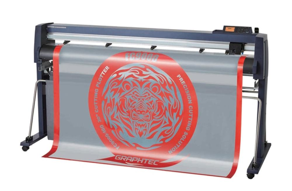 изображение Режущий плоттер Graphtec FC9000-160 со стендом и корзиной - изображение 1