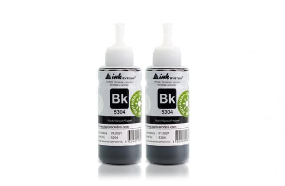 изображение Светостойкие чернила INKSYSTEM Black, 100 мл - 2шт - изображение 1