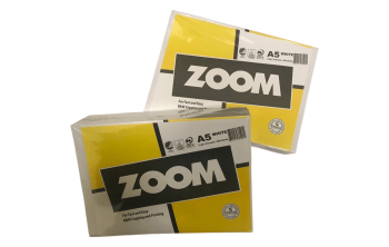 Офисная бумага Zoom A5, 80g/m2, 500л
