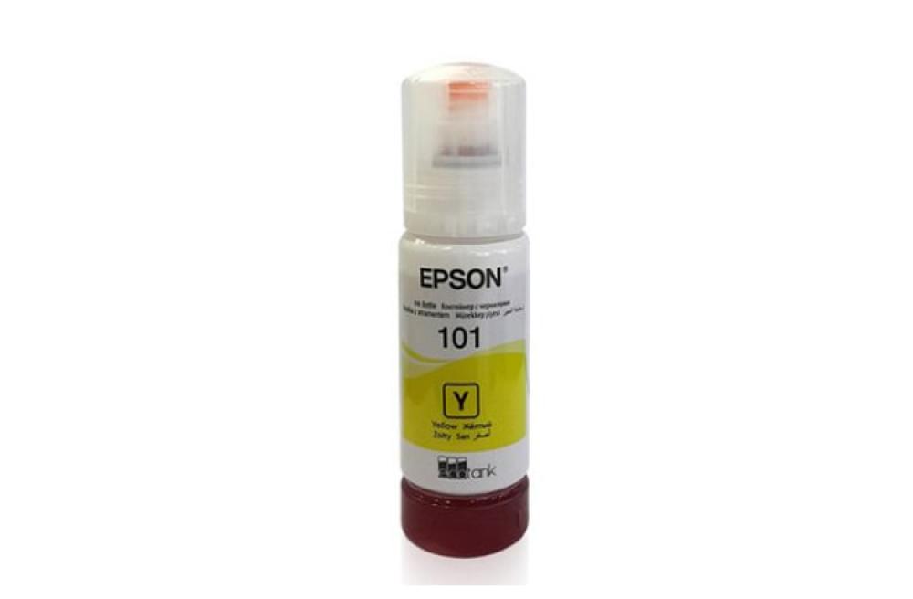 изображение Оригинальные чернила для Epson Yellow (70 мл) (Картридж 101) - изображение 1