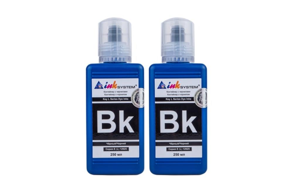 изображение Светостойкие чернила INKSYSTEM Black 250 мл (Бесконтактные) - 2шт - изображение 1