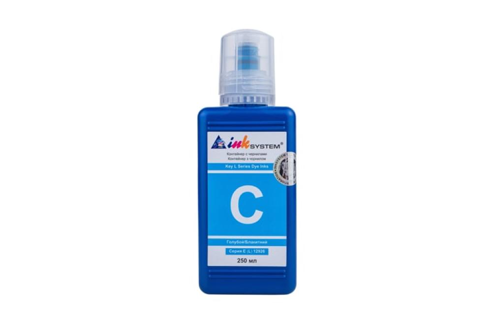 изображение Светостойкие чернила INKSYSTEM Cyan 250 мл (Бесконтактные) - изображение 1