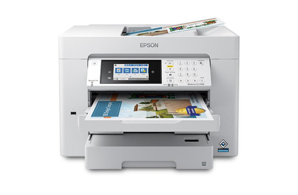 изображение МФУ Epson WorkForce EC-C7000 с СНПЧ и чернилами ORIGINALAM.NET 127мл - изображение 1