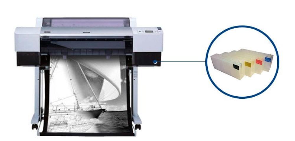 изображение Плоттер Epson Stylus Pro 7450 с ПЗК - изображение 1
