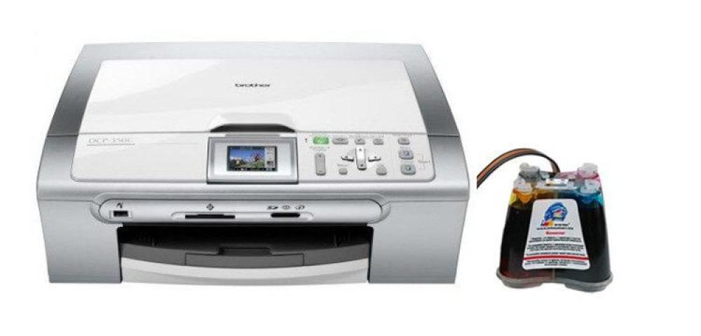 изображение МФУ Brother DCP-350CR с СНПЧ - изображение 1