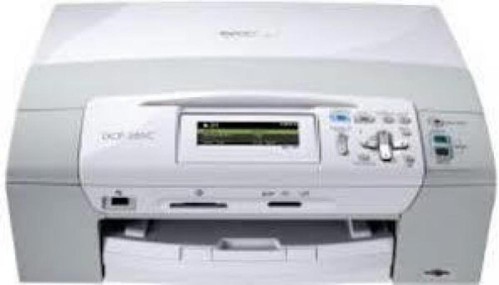изображение МФУ Brother DCP-385CR с ПЗК и чернилами - изображение 1