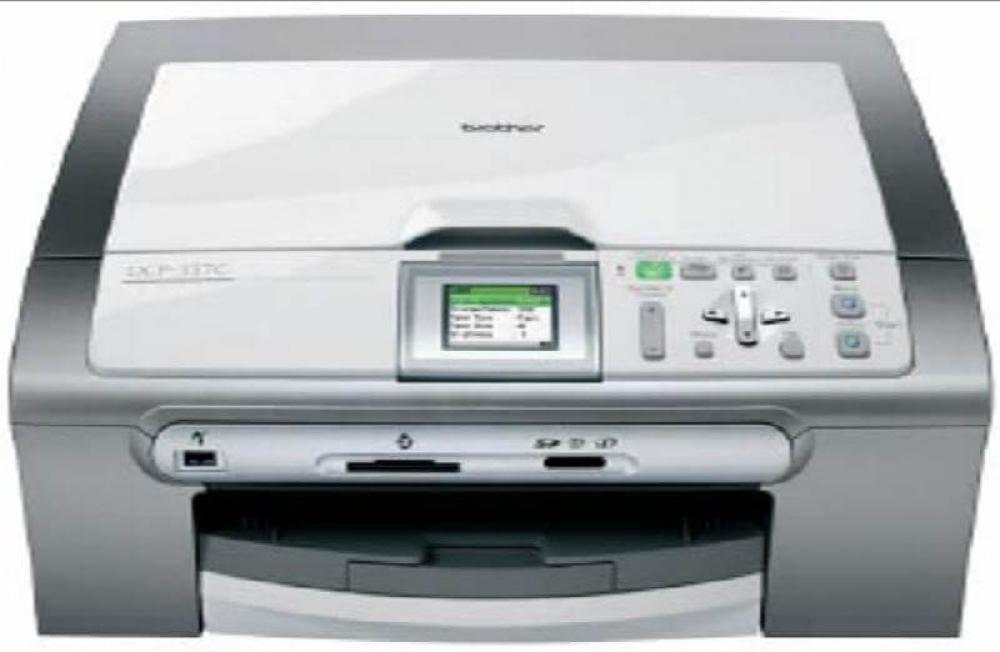 изображение МФУ Brother DCP-357C с ПЗК и чернилами - изображение 1