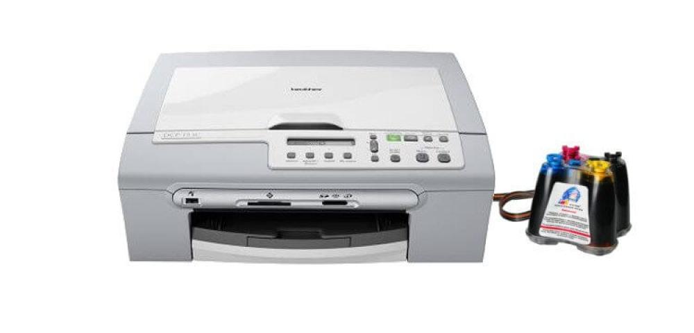 изображение МФУ Brother DCP 155C с СНПЧ - изображение 1