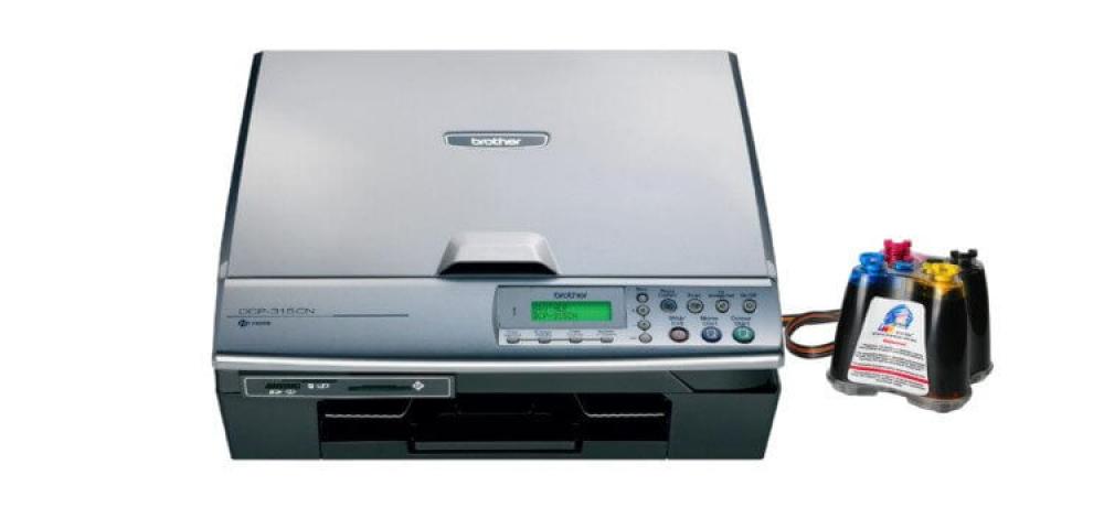 изображение МФУ Brother DCP 315CN с СНПЧ - изображение 1