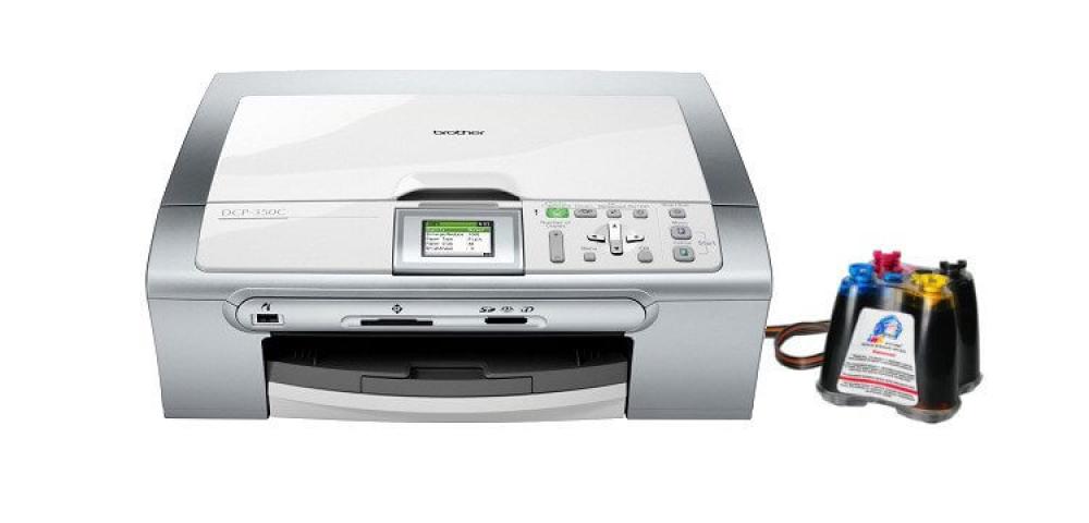 изображение МФУ Brother DCP 350C с СНПЧ - изображение 1