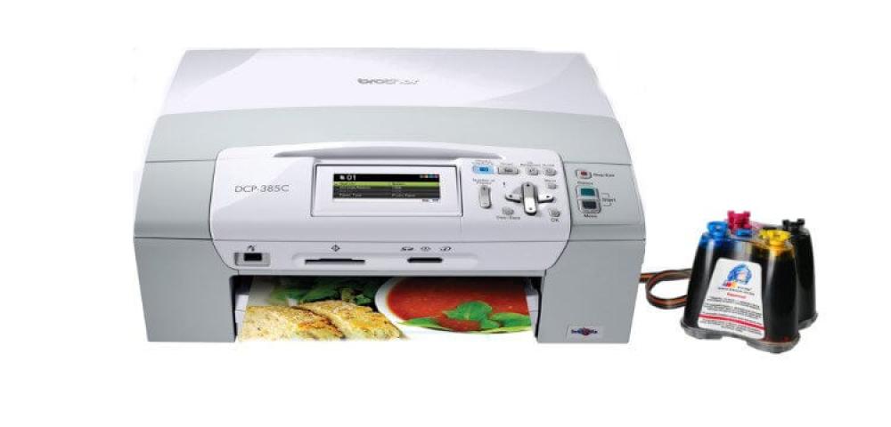 изображение МФУ Brother DCP 385C с СНПЧ - изображение 1