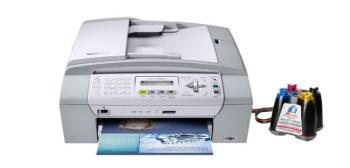 МФУ Brother MFC 290CR с СНПЧ и чернилами
