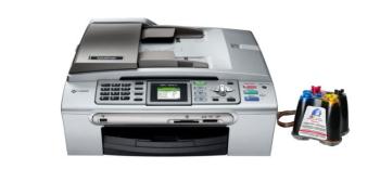МФУ Brother MFC 465CN с СНПЧ и чернилами