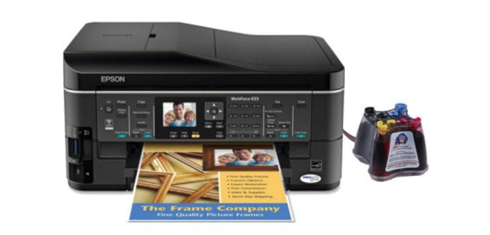 Фото Epson WorkForce 633 с СНПЧ - изображение 1