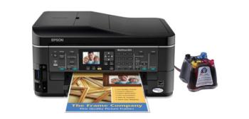 МФУ Epson WorkForce 633 с СНПЧ и чернилами