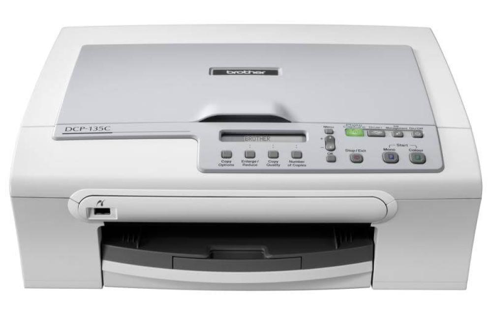 изображение МФУ Brother DCP 135CR с ПЗК и чернилами - изображение 1