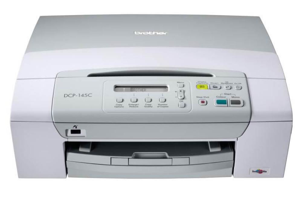 изображение МФУ Brother DCP 145C с ПЗК и чернилами - изображение 1