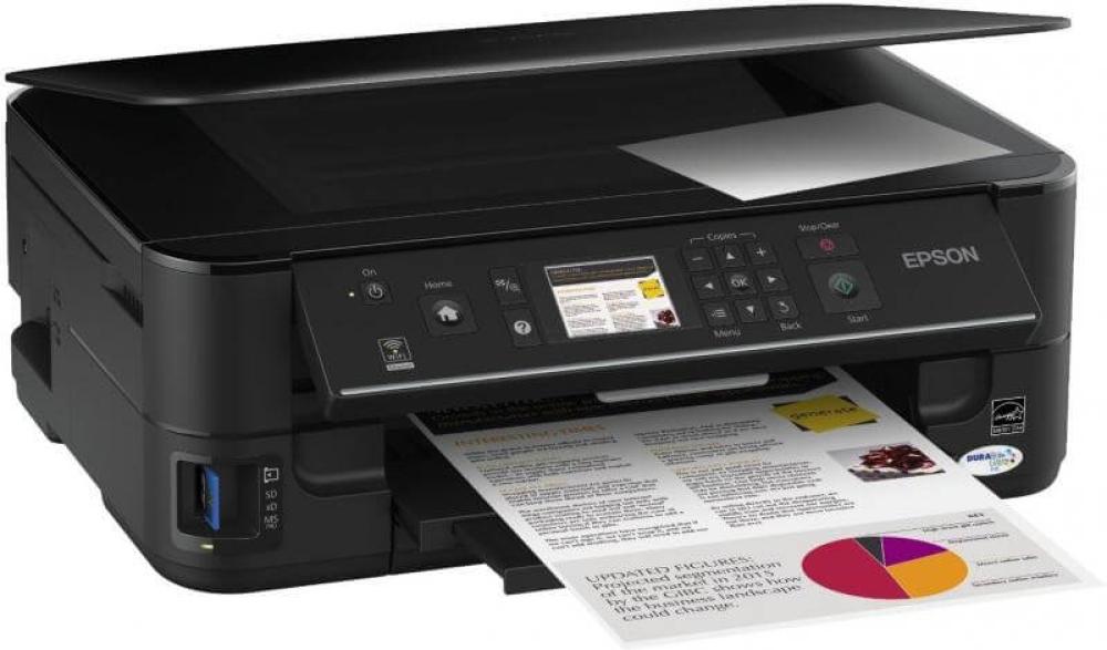 изображение МФУ Epson Stylus Office BX525WD с перезаправляемыми картриджами - изображение 1