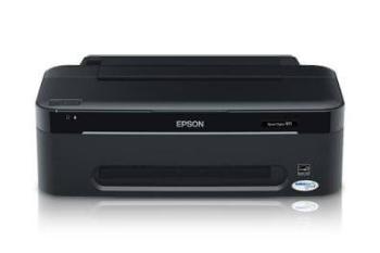 Цветной принтер Epson Stylus N11 с ПЗК и чернилами