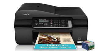 МФУ Epson WorkForce 320 с ПЗК и чернилами