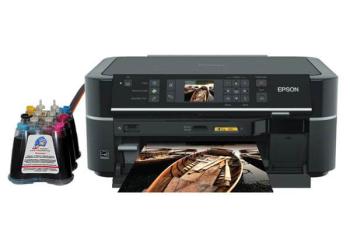 МФУ Epson Stylus Photo TX659 с СНПЧ и чернилами