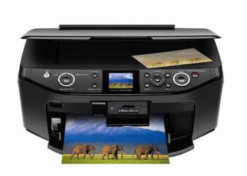 МФУ Epson Stylus Photo RX595 с ПЗК и чернилами