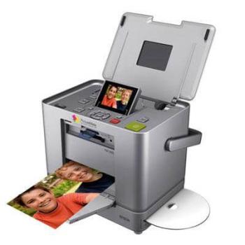 Цветной принтер Epson Picture Mate 270 с ПЗК и чернилами