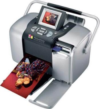 Цветной принтер Epson Picture Mate 500 с ПЗК и чернилами