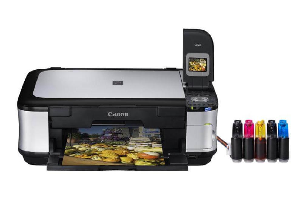 изображение МФУ Canon PIXMA MP560 с СНПЧ - изображение 1