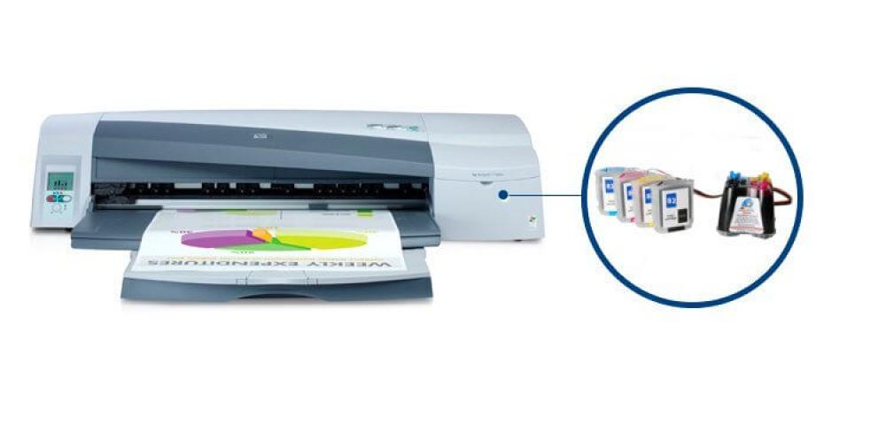 изображение Плоттер HP DesignJet 100 с СНПЧ - изображение 1