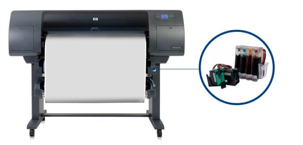 изображение Плоттер HP DesignJet 4520 с СНПЧ - изображение 1