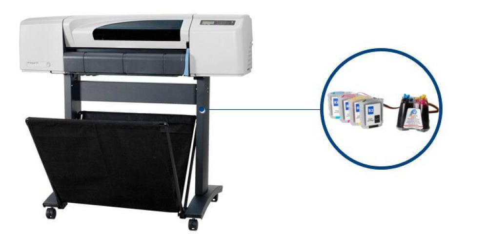 изображение Плоттер HP DesignJet 510 с СНПЧ - изображение 1