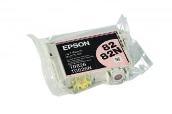 Картридж Epson T0826 Light Magenta (светло-пурпурный) код C13T08264A10